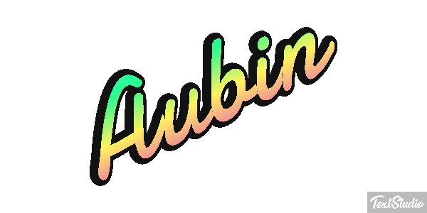 Aubin Texteffekt