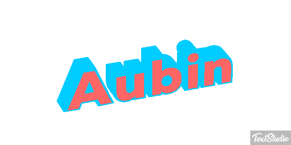Aubin Texteffekt