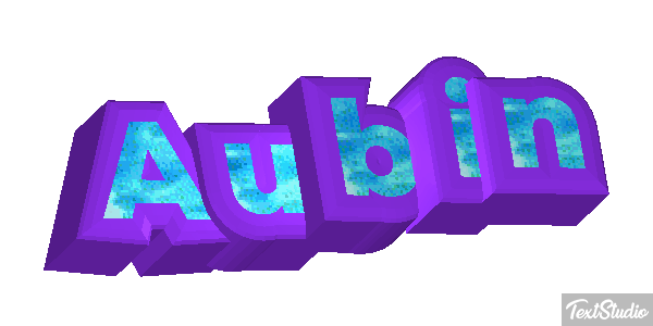 Aubin Texteffekt