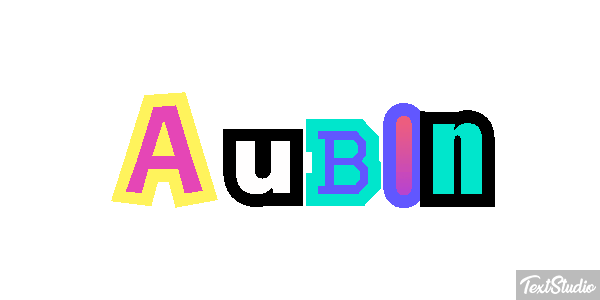Aubin Texteffekt