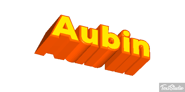 Aubin Texteffekt