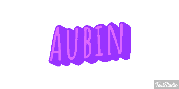 Aubin Texteffekt