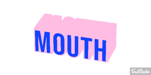 Mouth Metin efekti