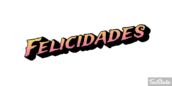 Felicidades Effetto testo