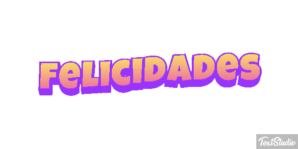 Felicidades Effetto testo