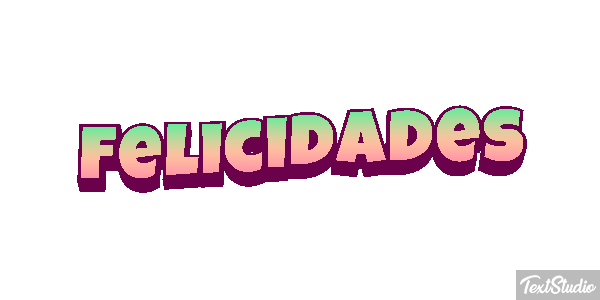 Felicidades Effetto testo