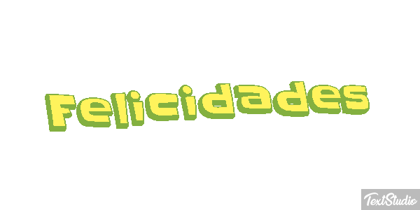 Felicidades Effetto testo