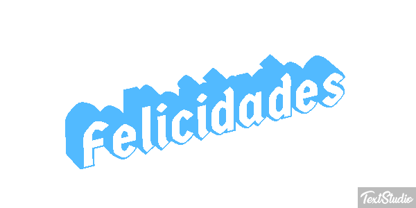 Felicidades Effetto testo