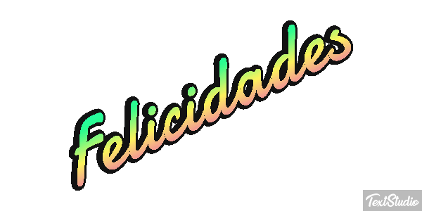 Felicidades Effetto testo