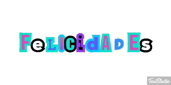 Felicidades Effetto testo