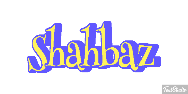 Shahbaz テキスト効果