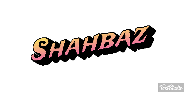 Shahbaz テキスト効果