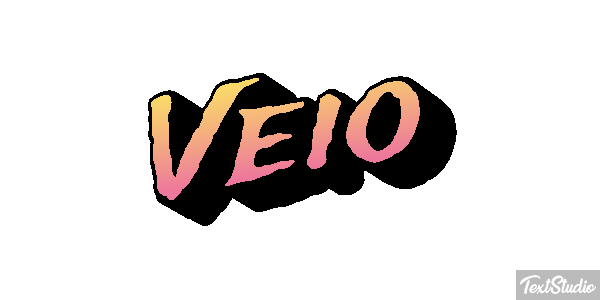Veio Efeito do texto