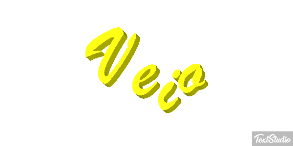 Veio Efeito do texto