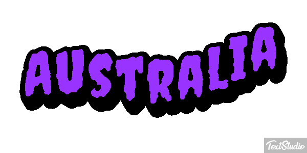 Australia Text effect