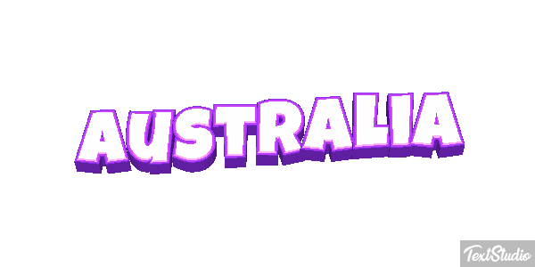 Australia Text effect