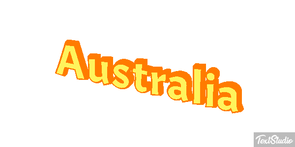 Australia Text effect