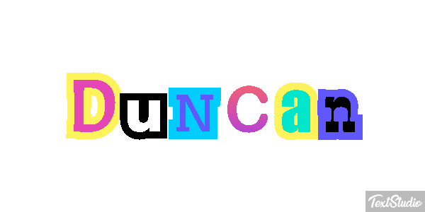 Duncan Effetto testo