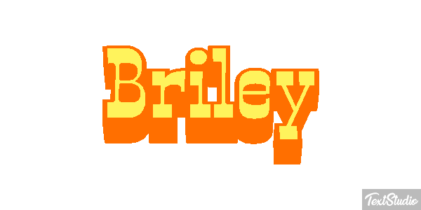 Briley Text effect