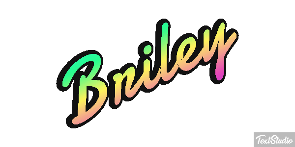 Briley Text effect