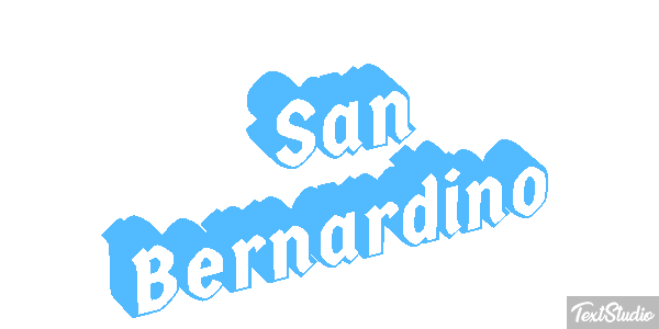 San Bernardino Metin efekti