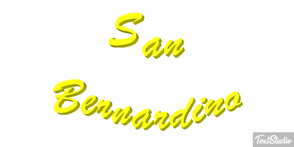 San Bernardino Metin efekti