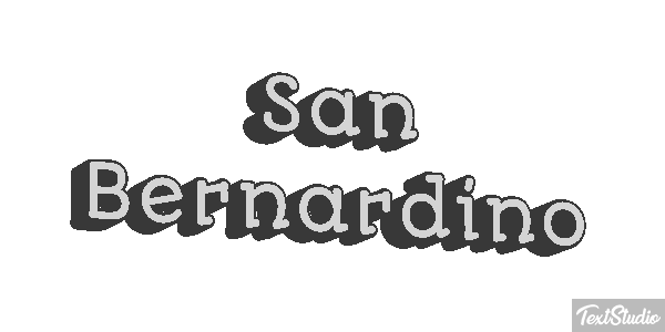 San Bernardino Metin efekti
