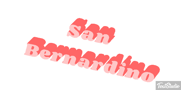 San Bernardino Metin efekti