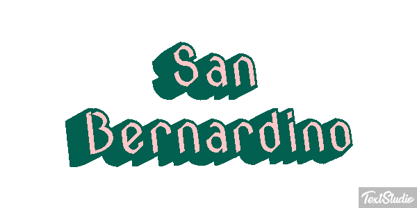 San Bernardino Metin efekti
