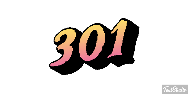 301 Effet de texte