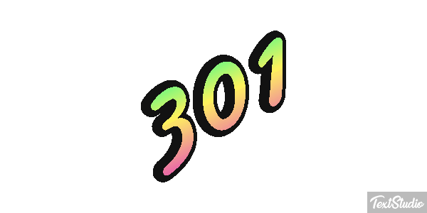 301 Effet de texte