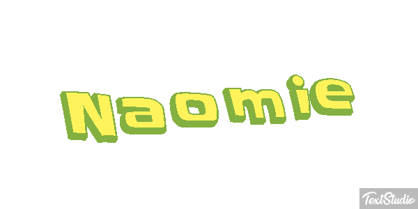 Naomie Text effect