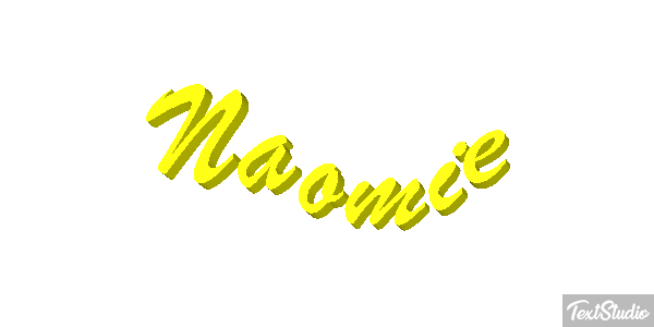 Naomie Text effect