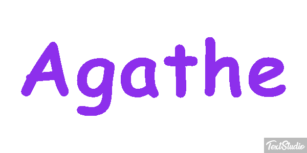 Agathe Efekt tekstowy