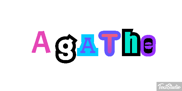 Agathe Efekt tekstowy
