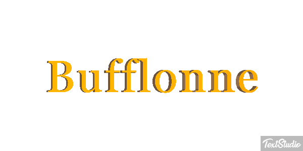 Bufflonne Metin efekti