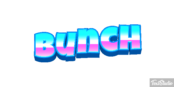 Bunch Effetto testo
