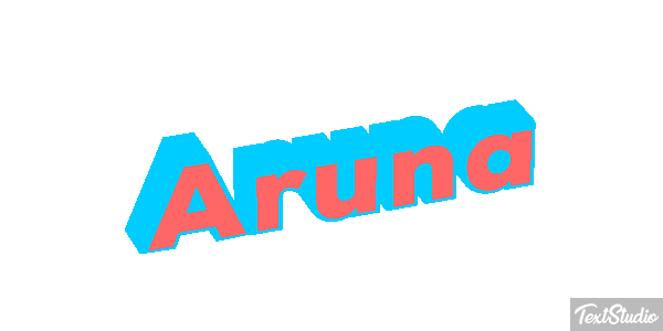 Aruna Text effect