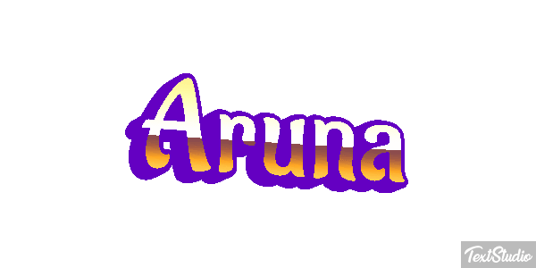 Aruna Text effect