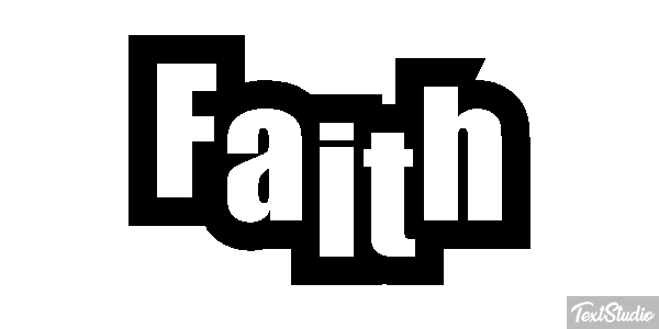 Faith Tekst effect