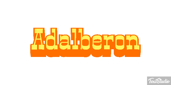 Adalbéron Effetto testo