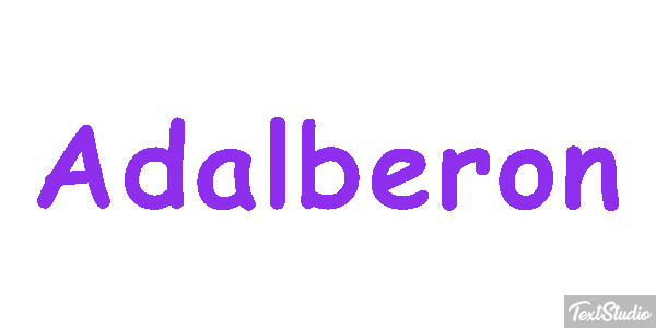 Adalbéron Effetto testo