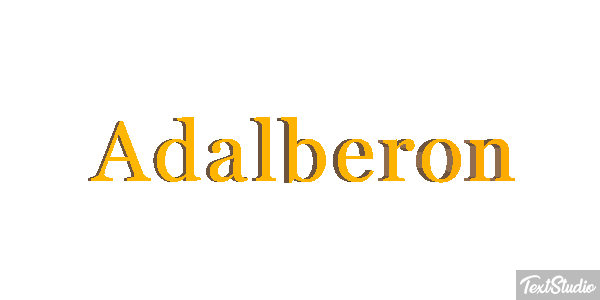 Adalbéron Effetto testo