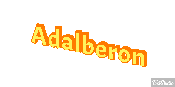 Adalbéron Effetto testo