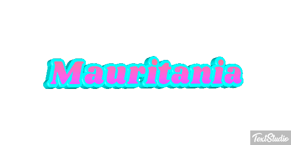 Mauritania Text effect