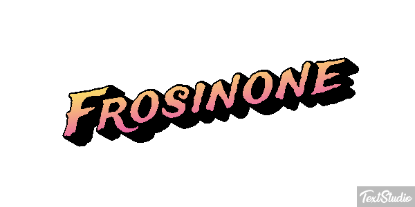 Frosinone Effetto testo