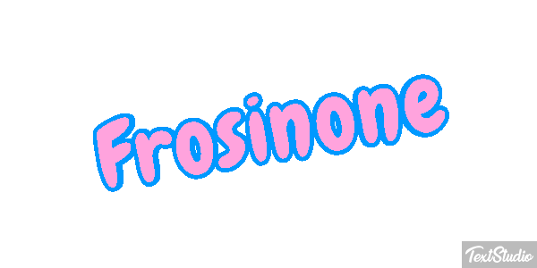 Frosinone Effetto testo