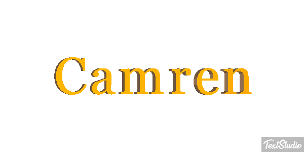 Camren テキスト効果