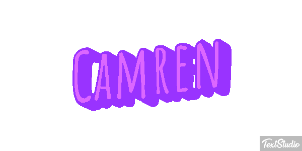 Camren テキスト効果