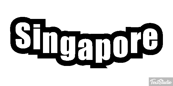 Singapore Metin efekti